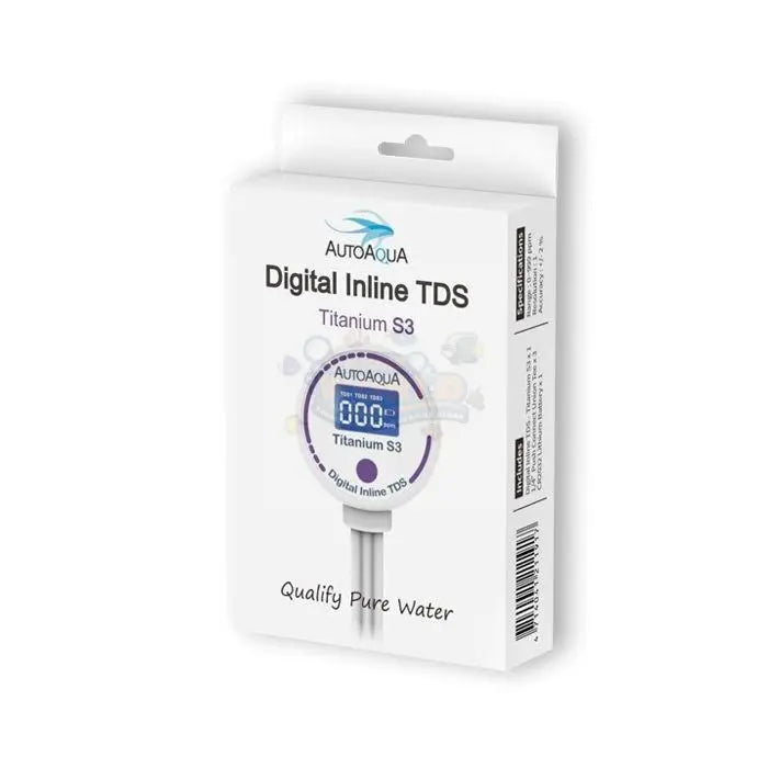 D-D AutoAqua Titanium S3 TDS Meter - Marine World Aquatics