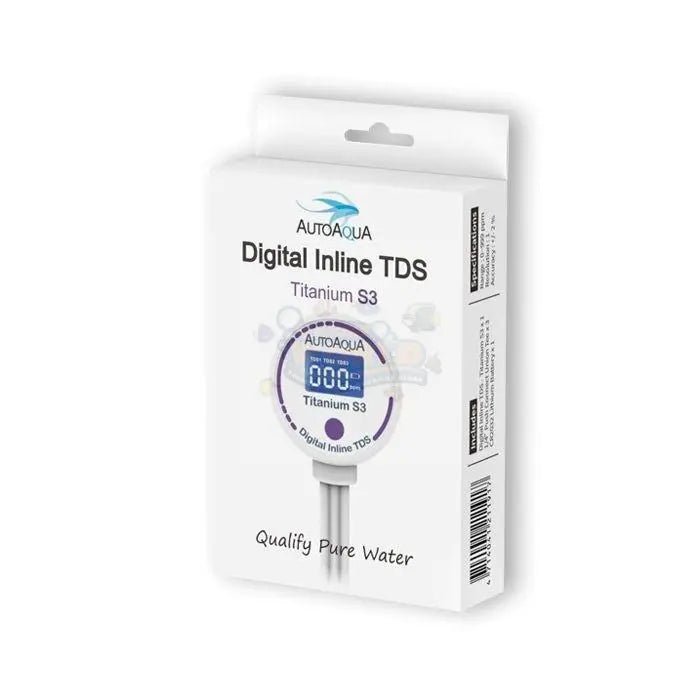 D-D AutoAqua Titanium S3 TDS Meter - Marine World Aquatics