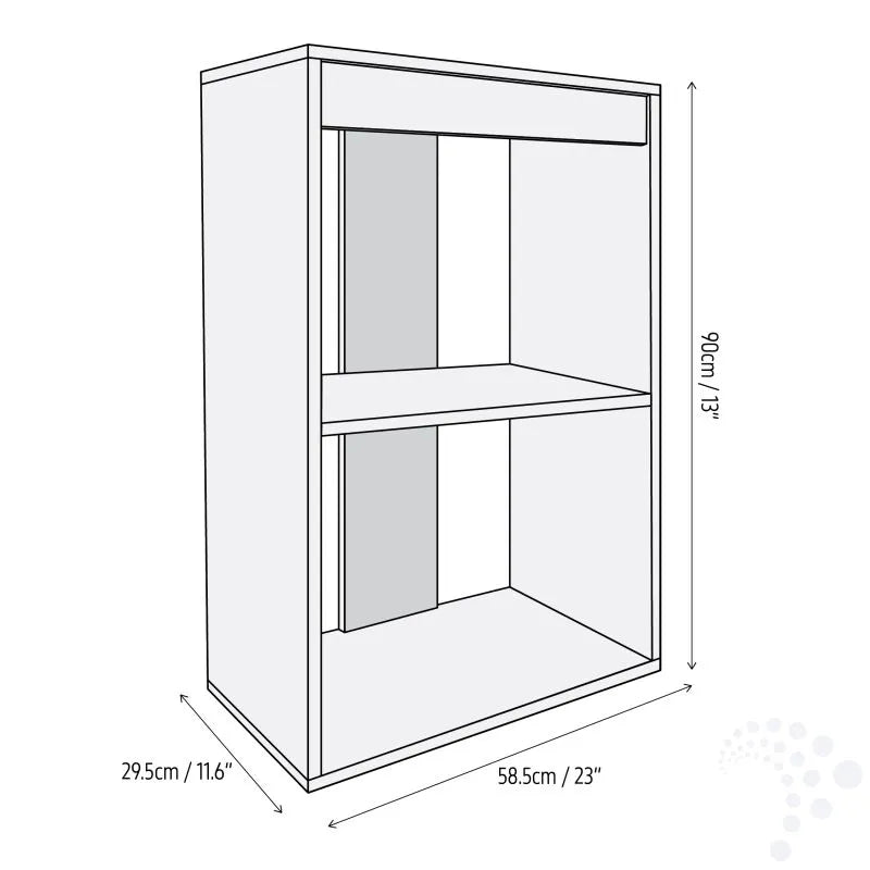 First Wave 48 Aquarium Stand - Black