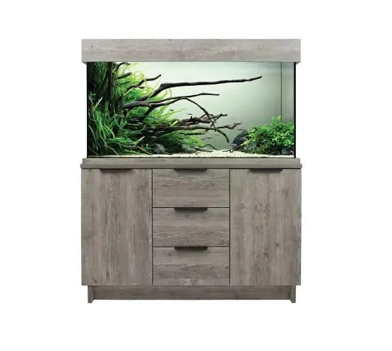 Aqua One OakStyle 230 Aquarium and Cabinet (Urban) - Marine World Aquatics