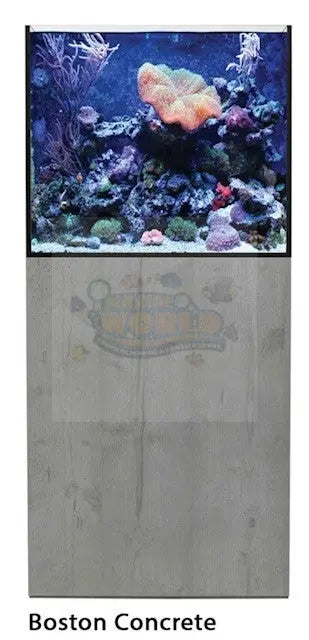Aqua One ReefSys 180 Aquarium and Cabinet - Boston Concrete - Marine World Aquatics