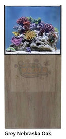 Aqua One ReefSys 180 Aquarium and Cabinet - Grey Nebraska Oak - Marine World Aquatics