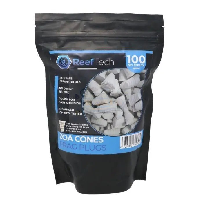 Reeftech Zoa Frag Plugs / Cones 100 - Marine World Aquatics