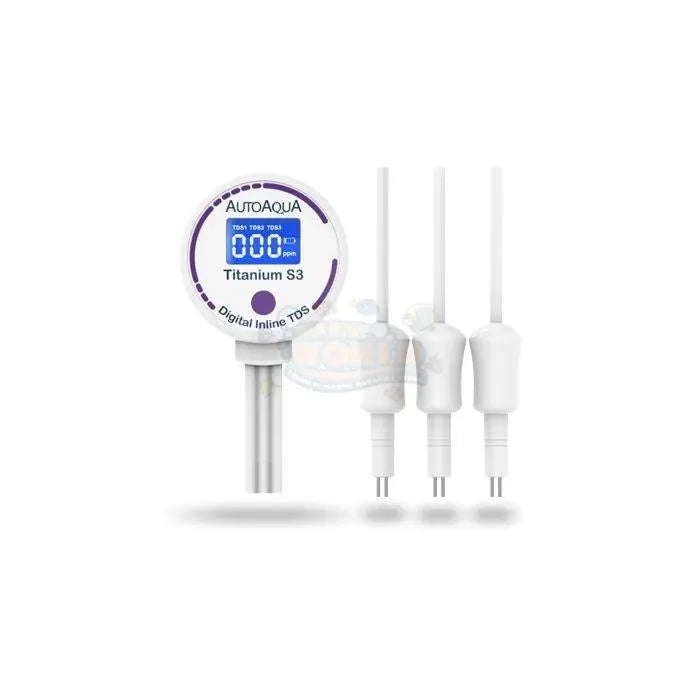D-D AutoAqua Titanium S3 TDS Meter - Marine World Aquatics