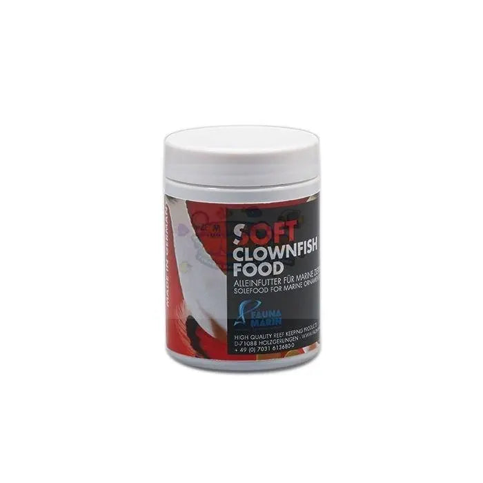 Fauna Marin Soft Clownfish Food M 60g - Marine World Aquatics