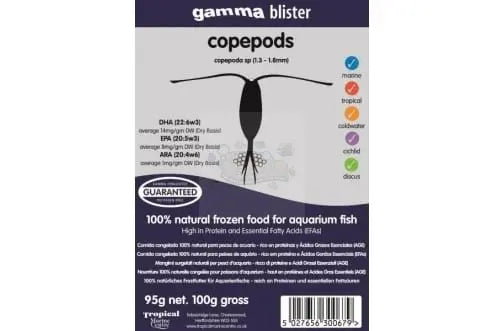 Gamma Copepod Blister Pack 100g - Marine World Aquatics