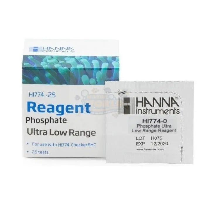Hanna Reagent Marine Phosphate HI-774-25 - Marine World Aquatics