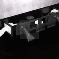 MAXSPECT LAGOON SMART AQUARIUM 150CM TANK AND CABINET - BLACK - Marine World Aquatics