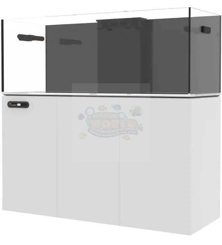 MAXSPECT LAGOON SMART AQUARIUM 150CM TANK AND CABINET - WHITE - Marine World Aquatics