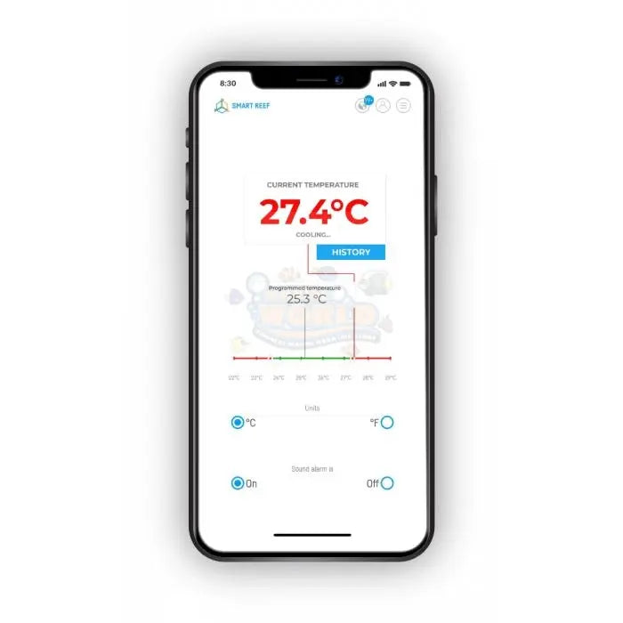 Reef Factory Thermo View Thermometer - Marine World Aquatics