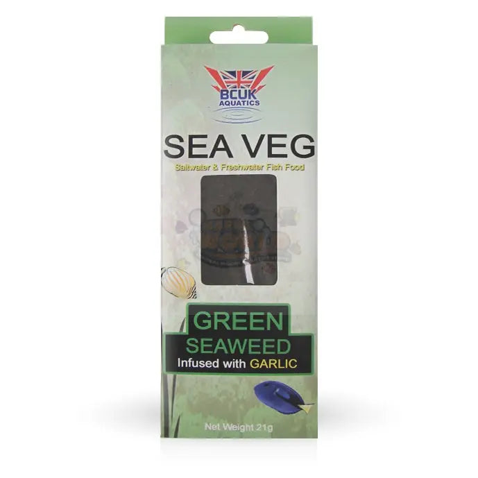 SEA VEG GARLIC SEAWEED - Marine World Aquatics