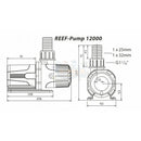 TMC Reef Pump 12000 DC Aquarium Pump - Marine World Aquatics