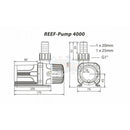 TMC Reef Pump 4000 DC Aquarium Pump - Marine World Aquatics
