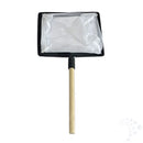 Tmc Wooden 10" x 9" Net w/ braiding & 12" handle