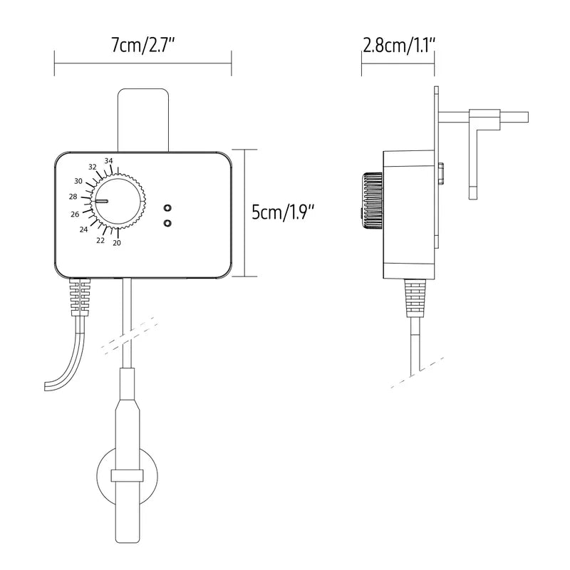 Tmc Aquarium Cooling Fan Thermostat Controller