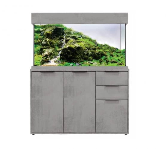 Aqua One OakStyle 230 Aquarium and Cabinet (Industrial Concrete)