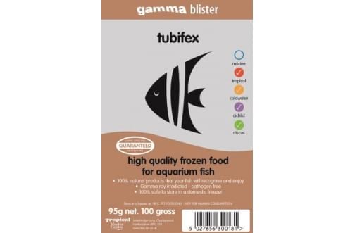 Gamma Tubifex Blister Pack 100g