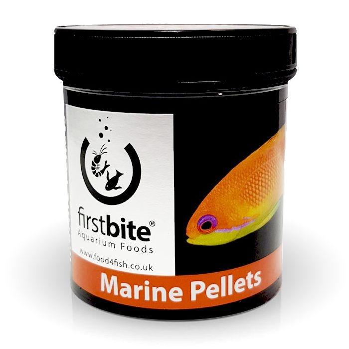 First Bite Marine Pellets 120g S- 1mm - Marine World Aquatics