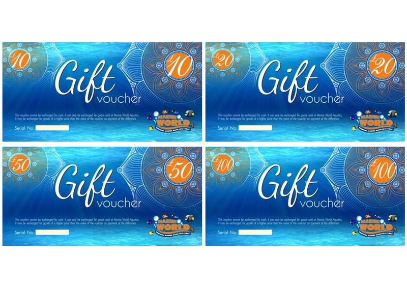 Gift Voucher - Marine World Aquatics