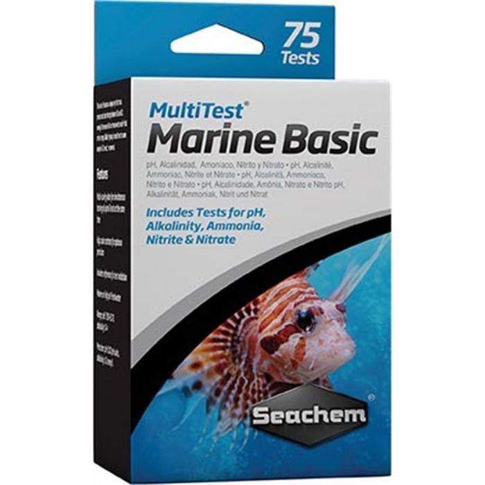 Seachem Marine Basic Test 75 Tests - Marine World Aquatics
