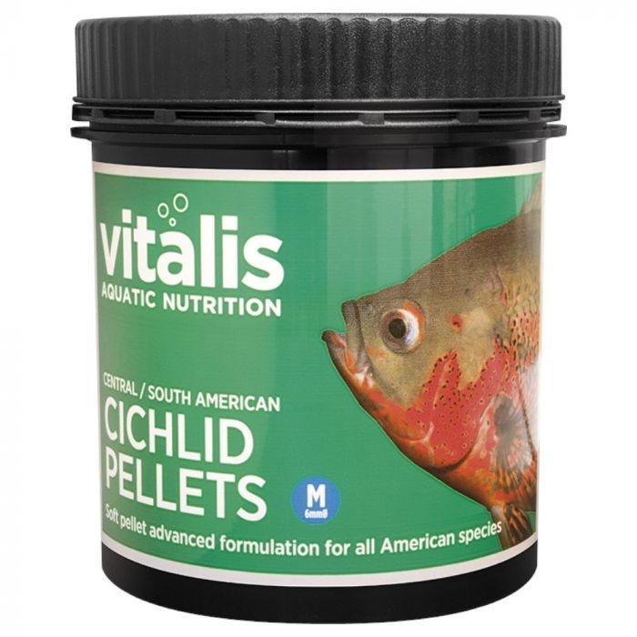Vitalis M Central/South American Cichlid Pellets 300g - Marine World Aquatics