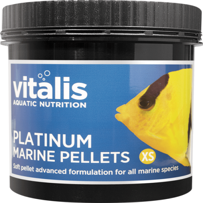 Vitalis XS Platinum Marine Pellets 120g - Marine World Aquatics